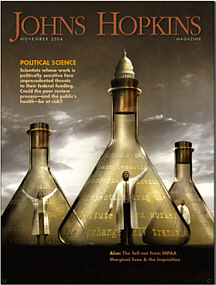Johns Hopkins
Magazine, November 2004